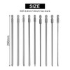 Gokoti 9Pcs 1/4 Inch 200Mm Ph1 Ph2 Magnetic Long Hex