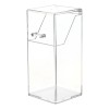 Organizador De Brochas De Maquillaje Acrílico Transparente P