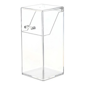 Organizador De Brochas De Maquillaje Acrílico Transparente P