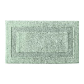 Tommy Bahama - Rug, Yarn-Dyed Cotton Bath Mat, Highly Absorbent & Reversible, Low Lint Bathroom Essentials (Long Branch Green, 21" x 34")