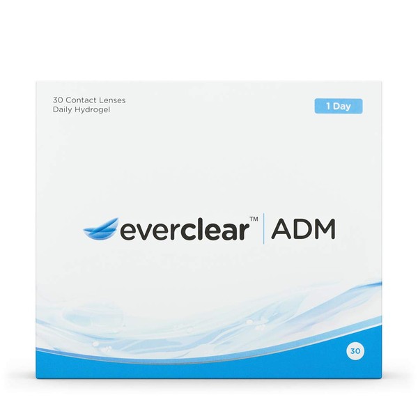 everclear ADM Daily Lenses Soft Pack of 30 / BC 8.6 / DIA 14.2 / -2.00 Dioptres