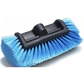 Anyyion 10 Inch Car Wash Brush Head，Soft Bristle, Auto RV Truck Boat Camper Exterior Washing Cleaning (Blue)
