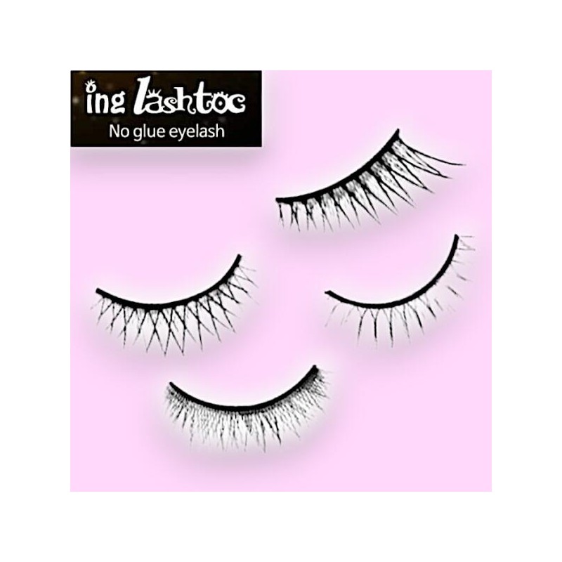 Lash Talk 래쉬톡 접착제 없이 붙이는 노글루 원터치 속눈썹 1세트