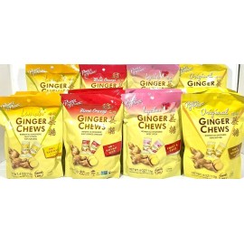Prince of Peace Ginger Chews Candy Variety Pack of 12~10/26/2025
