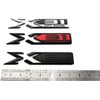 Pair Set Sierra 1500 X31 Off Road Emblems 3D Rear