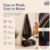 Home and Living Tea Towels for Kitchen,100% Cotton, Pack of