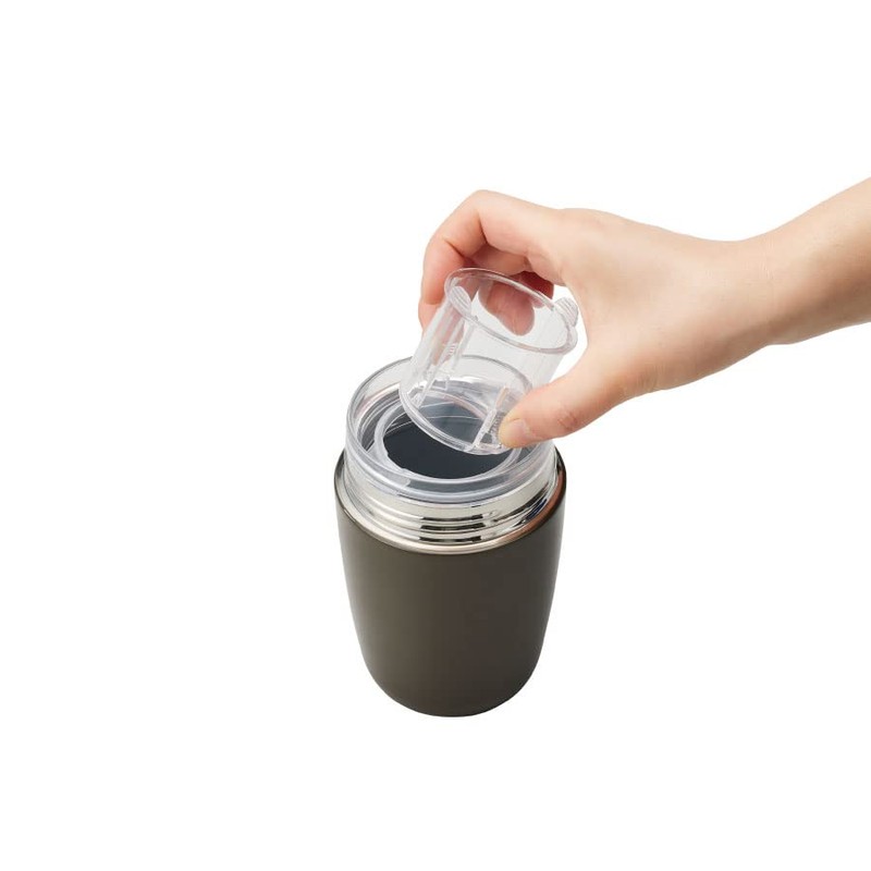 MOTTERU Mottel Anywhere Drip Thermo Bottle (Milky White) | Thermostainless