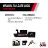 POP & Lock – Manual Tailgate Lock for Ford F150,