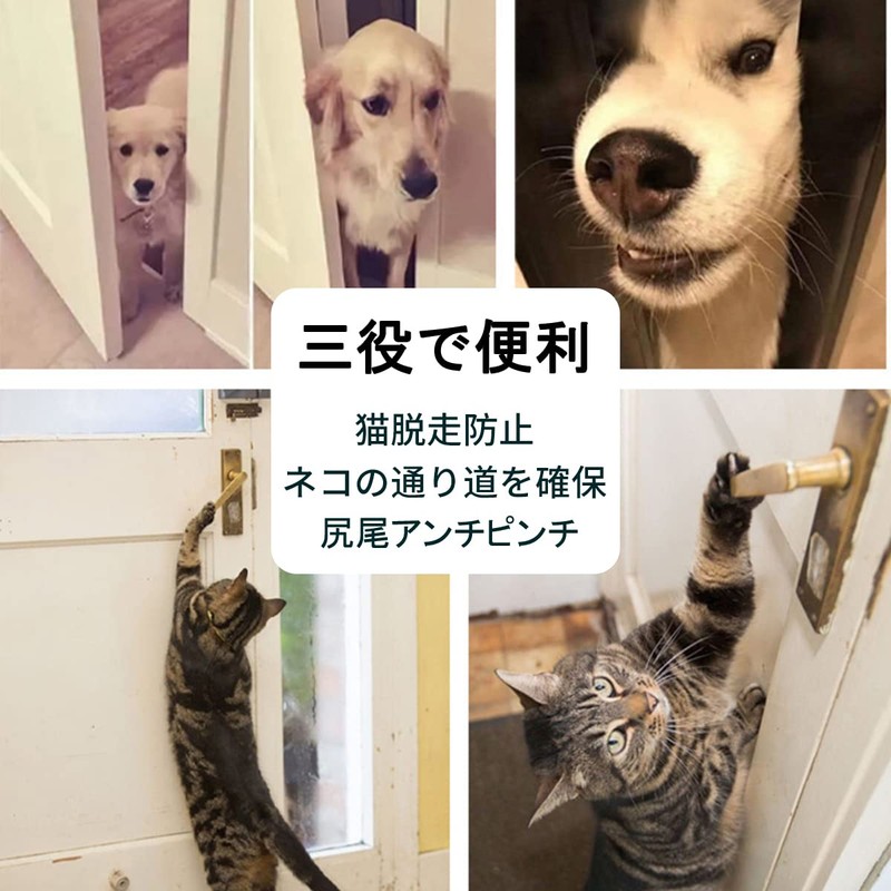 5W Knob Lock Door Lock for Cats, Dogs, and Pets