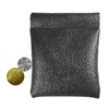 Coin Case, Men's, Coin Purse, Spring Opening, PU Leather, Mini