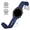 BISONSTRAP 22mm Silicone Watch Bands, Flexible Rubber Watch Straps for