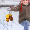 PACKOVE Anti Lost Glove Strap Mitten Rope Winter Gloves Straps