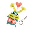 macaroni edge mascot key case monster key holder key holder