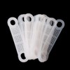 PZRT 40pcs Clear Non-Slip Rubber Clothes Hanger Grips Windproof Clothes