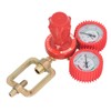 Acetylene Pressure Reducer 8mm Inlet Port Dual Display Shockproof Acetylene