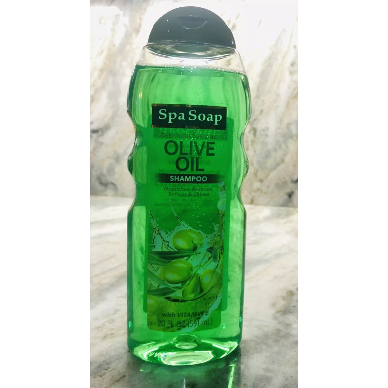 Spa Soap Deep Moisturizing Olive Oil Shampoo with Vitamin E