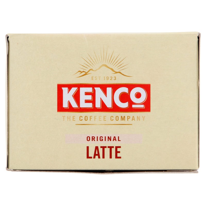 Kenco Latte Instant Coffee Sachets 8x16.3g (Pack of 5, Total