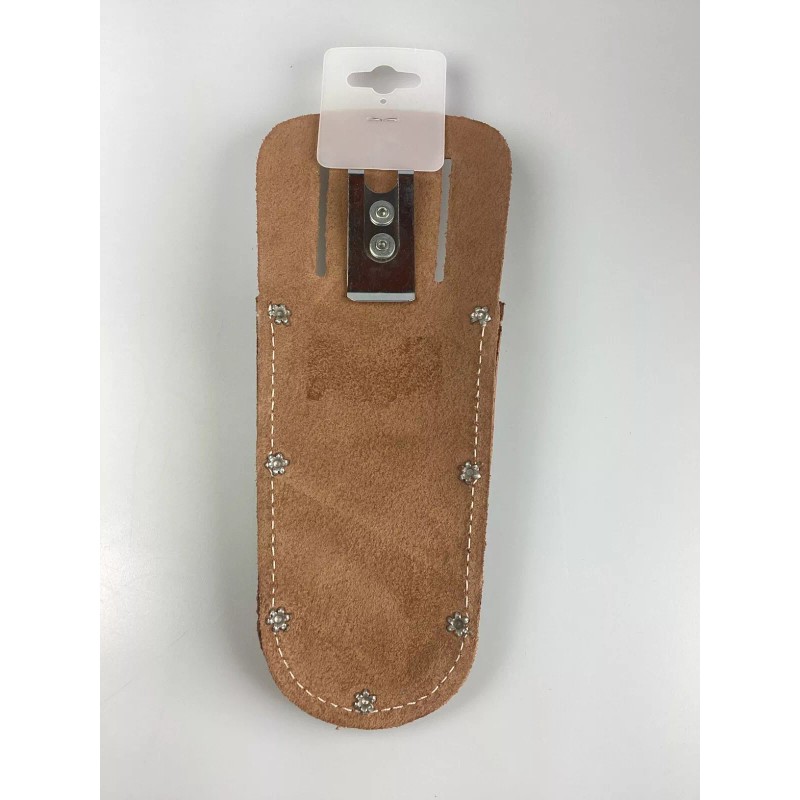 McGuire Nicholas Leather Plier Holder Pouch With Metal Clip -