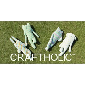 CRAFTHOLIC Soft Plush Hug Cushion, 13.5" x 6", Great Gift, Birthday Party