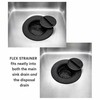 Flex Strainer® Sink Drain Strainer with Optional Stopper – No