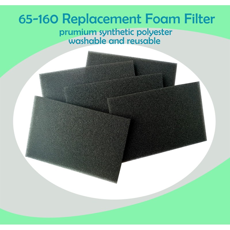 Umshlem 5 PCS Part #16032 Replacement Foam Filter Compatible with