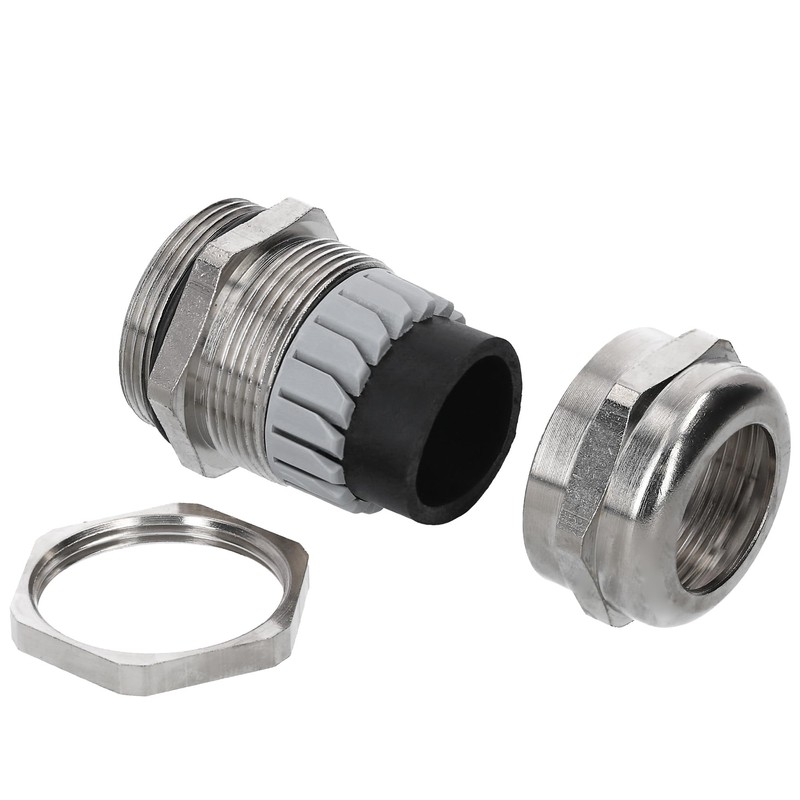 Pack of 5 Kalitec M20 Cable Gland Brass 7.0-13.0 mm