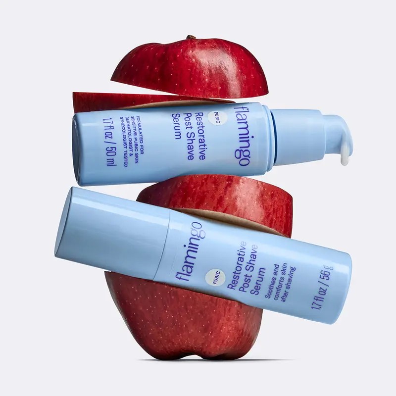 Flamingo Pubic Restorative Post Shave Serum – Soothing Aftershave with