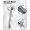 2 Pcs Rear Control Arm Adjusting Bolts Fit for Honda