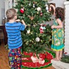 Christmas Tree Skirt 48 Inches Christmas Tree Decorations Red and