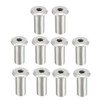 sourcing map 10pcs M8 x 20 mm Rivet Hex Socket