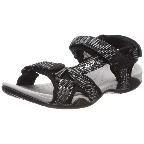 CMP Men's Hamal Ankle Strap Sandals, Black Nero U901, 11 UK