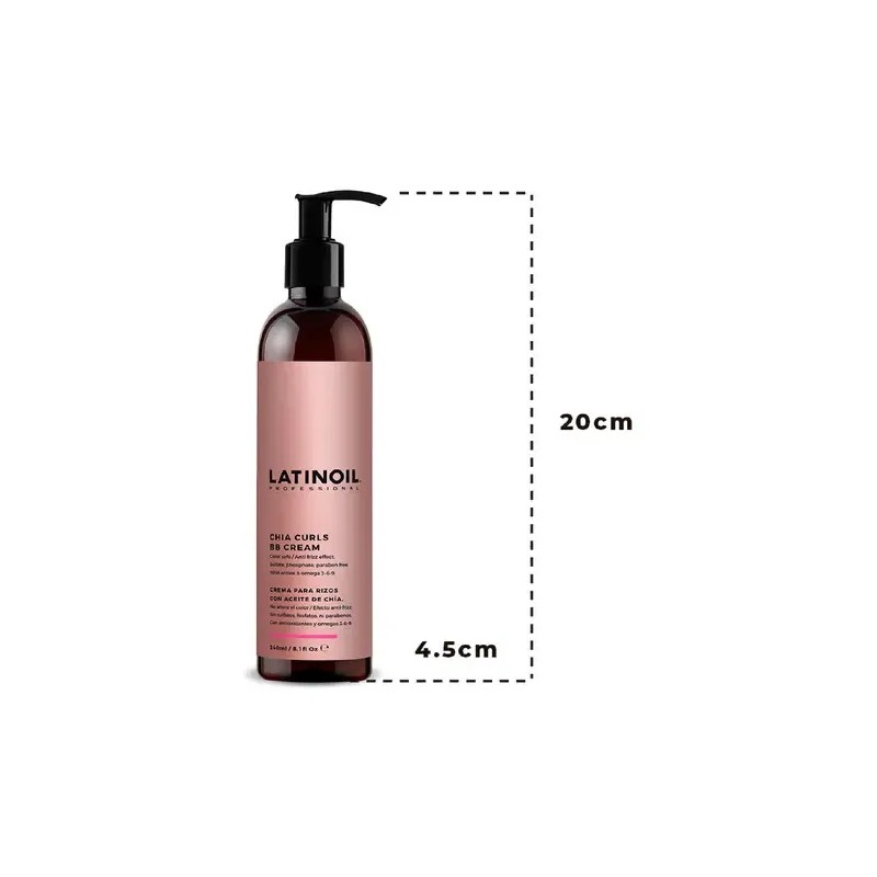 Crema Profesional Para Risos Con Aceite De Chía Latinoil