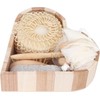 Set de exfoliación corporal y cuidado personal Pongnas con esponja,