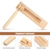 Gadpiparty 2 Pieces Wooden Spinning Ratchet Noise Maker Grogger Noise