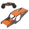 RC Car Frame Body Shell,Aluminum Alloy Chassis Frame Roll Cage,1/24