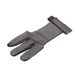 elToro Traditional Shooting Glove Black LARP Archery Leather (L)