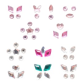 Tooth Jewellery 44 Pieces Tartar Jewellery Tooth Gem Kit, Tooth Jewellery Set, Shining Smile DIY Tooth Gem Kit Gemstone Rhinestone Decor Teeth Jewellery Butterfly