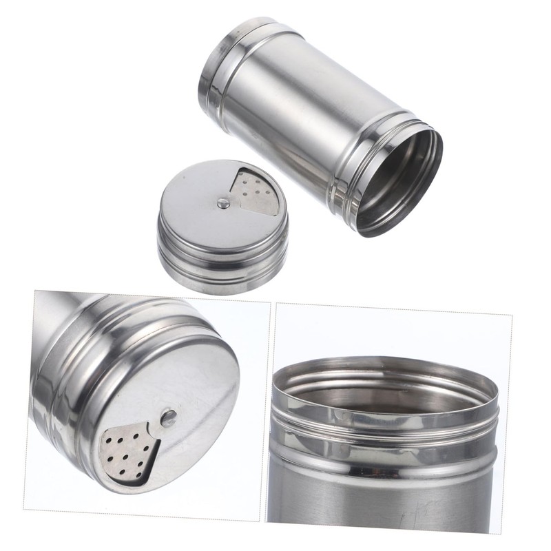 ABOOFAN Stainless Steel Colorful Seasoning Shaker Large Sugar Salt and