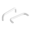 funifiti 5 Pack Bright White Cabinet Pulls 3.8 Inch (96mm)