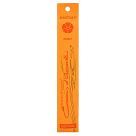 Maroma EDA Incense, Amber, 10 Count
