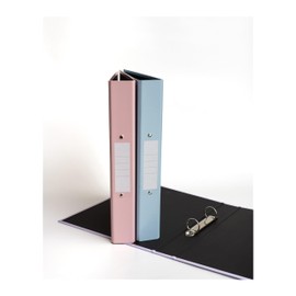 Eastlight A4 Ring Binder 2-O Ring Pastel Colour Assorted Pack of 3