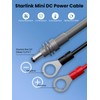 SegurVelo Starlink Mini O Ring to DC Connecters Extension Cable,