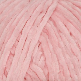 JubileeYarn Chenille Yarn - Worsted Weight - 100g/Skein - Rosemary - Bubblegum Flamingo Pink Velvet - Crochet and Knitting Yarn - 1 Skein