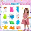 PNIOTAIN 18 Pcs Squeeze Toy Animal Stress Relief Squeeze Toy