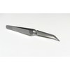 Tweezers Bent Tip Cross Locking 45 Degree Curve Cross Lock