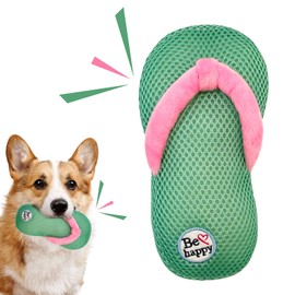 Lepawit Squeaky Dog Toys, Floating Dog Toys for Water or Pool, Slippers Dog Gifts for Small and Medium Dogs