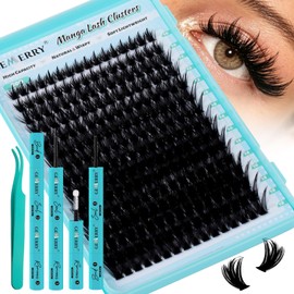 GEMERRY Manga Eyelash Extensions Kit 80D + Bond + Seal + Remover +