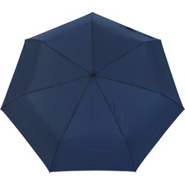 RS-Mini Fully Automatic Pocket Umbrella for Men and Women Open-Close Automatic, Navy Blue, Pocket umbrella with automatic open/close mechanism