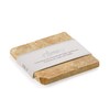 ottoman Travertine Soap Dish Decorative Stone 10 x 10 cm
