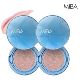 [Miba] Ion Calcium Calamine Tone-up Sun Cushion (2 main products + 2 refills) / [미바] 이온칼슘 칼라민 톤업 선쿠션(본품2개+리필2개)